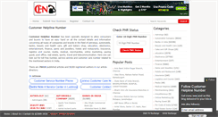 Desktop Screenshot of customerhelplinenumber.com