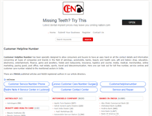 Tablet Screenshot of customerhelplinenumber.com